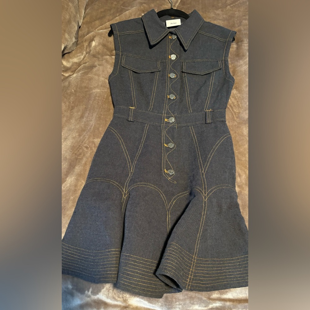Acler Black Mini Dress - Picture 4 of 14